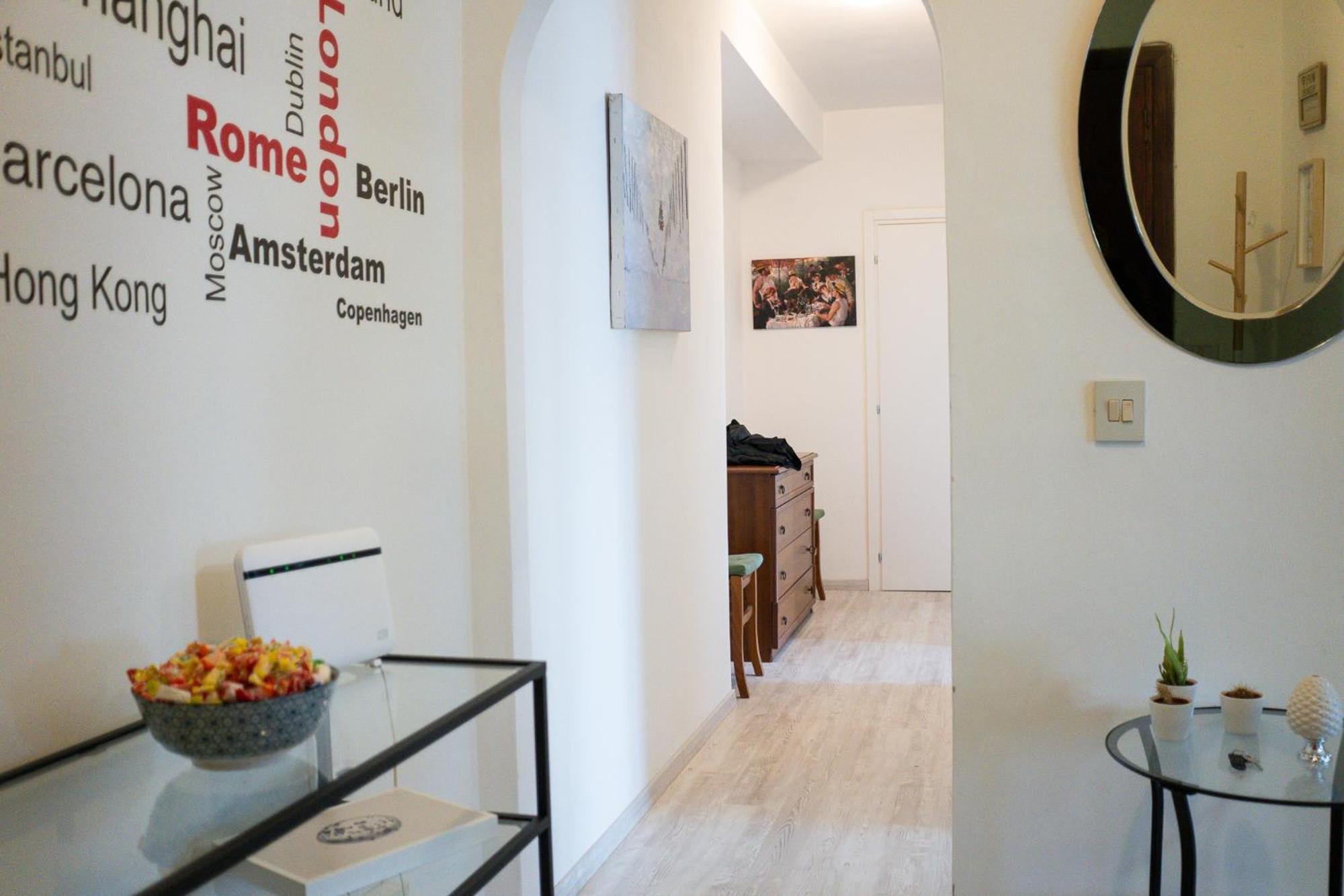 Nonna Pina Guest House Moderno Appartamento Vicino Metro AWifi,Netflix ローマ エクステリア 写真
